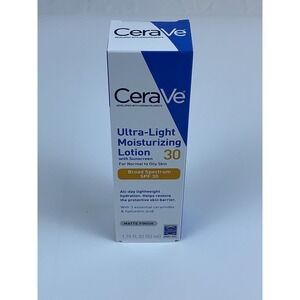 CeraVe Ultra-Light Moisturizing Lotion SPF 30 Sunscreen For Normal To Oily Skin